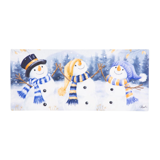 Sassafras Insert - Happy Snowmen Trio