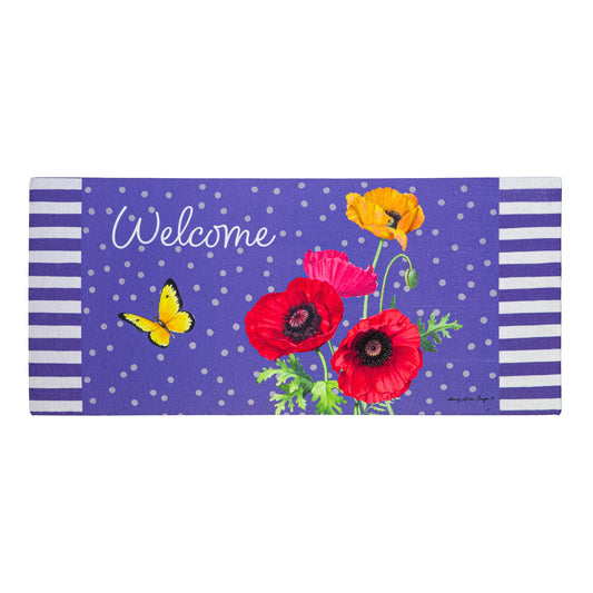 Sassafras Mat - Poppy Welcome