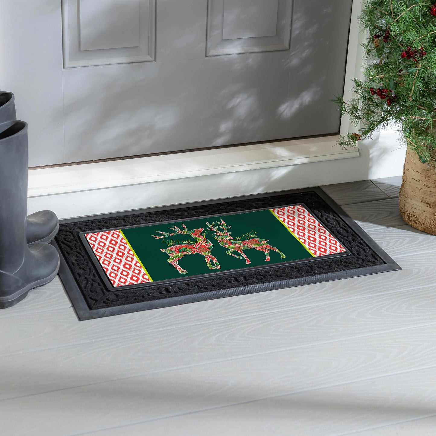 Sassafras Insert - Patterned Reindeer