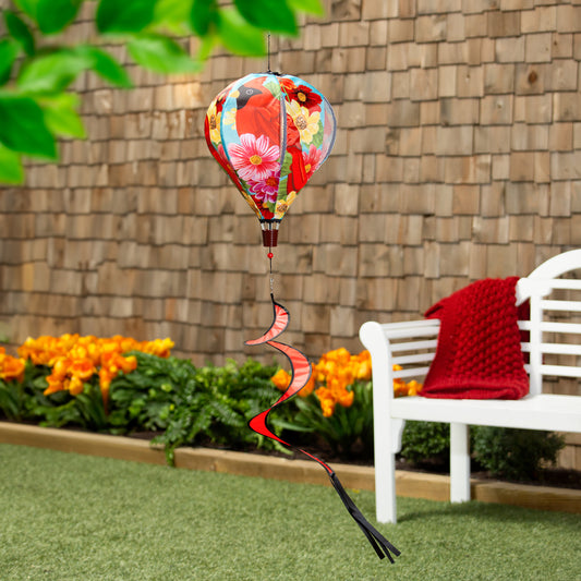 Balloon Spinner - Bold Florals & Cardina