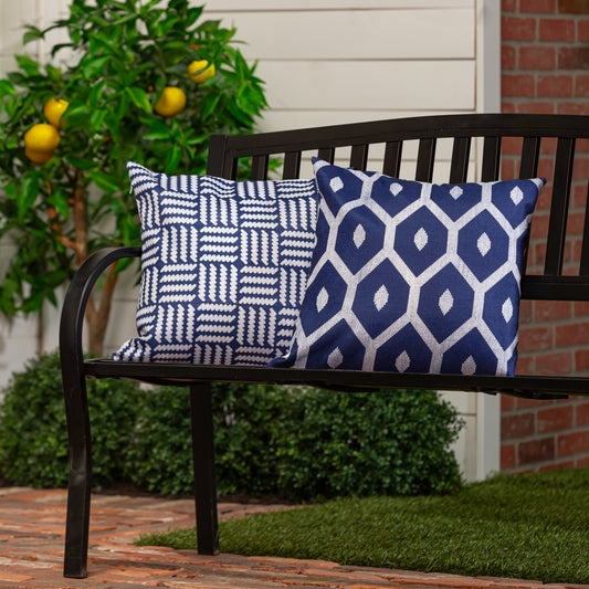 Pillow Cover - Coastal Citrus Pattern