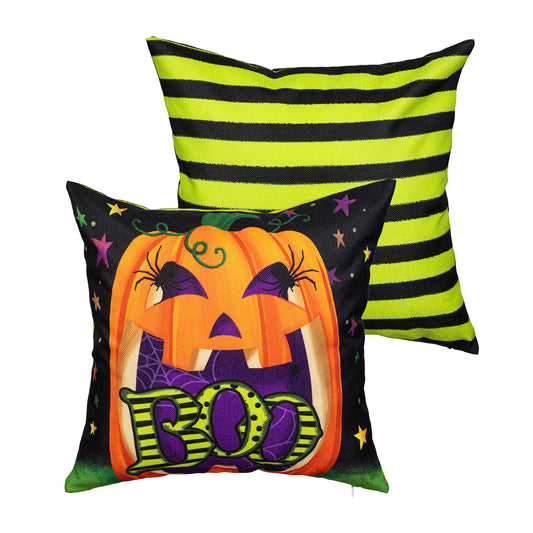 18' Pillow Cover - Boo Jack