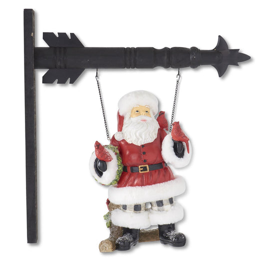 12.5" Resin Santa in Fur Arrow Replacement