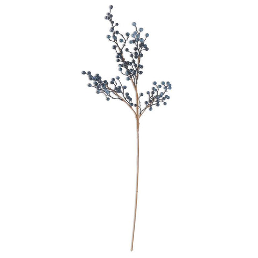 28 Inch Navy Berry Stem