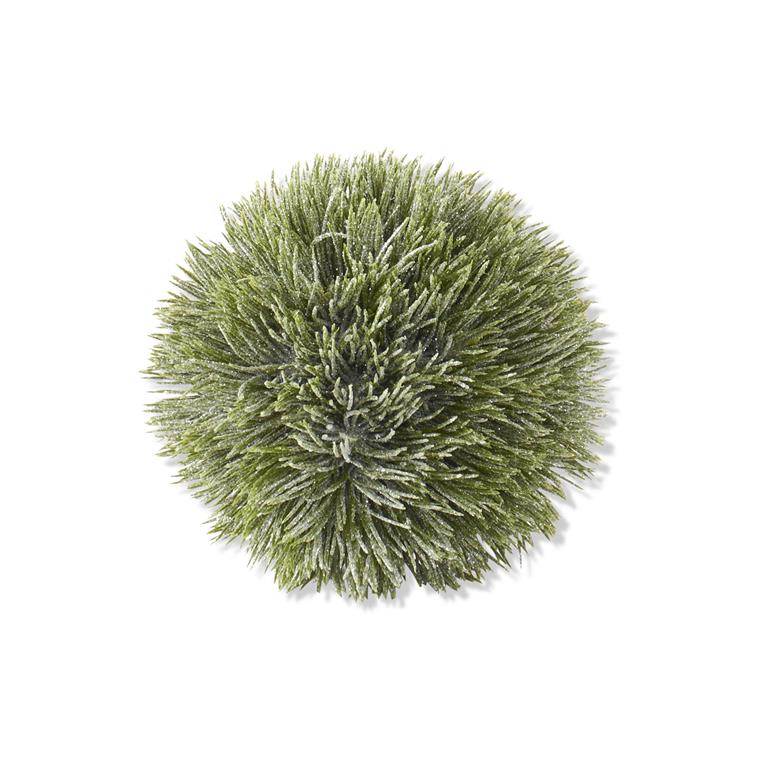 6.25" Glittered Snowy Pine Ball