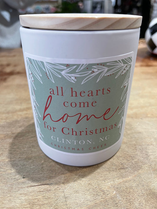 Hearts Come Home Candle - Christmas Cheer