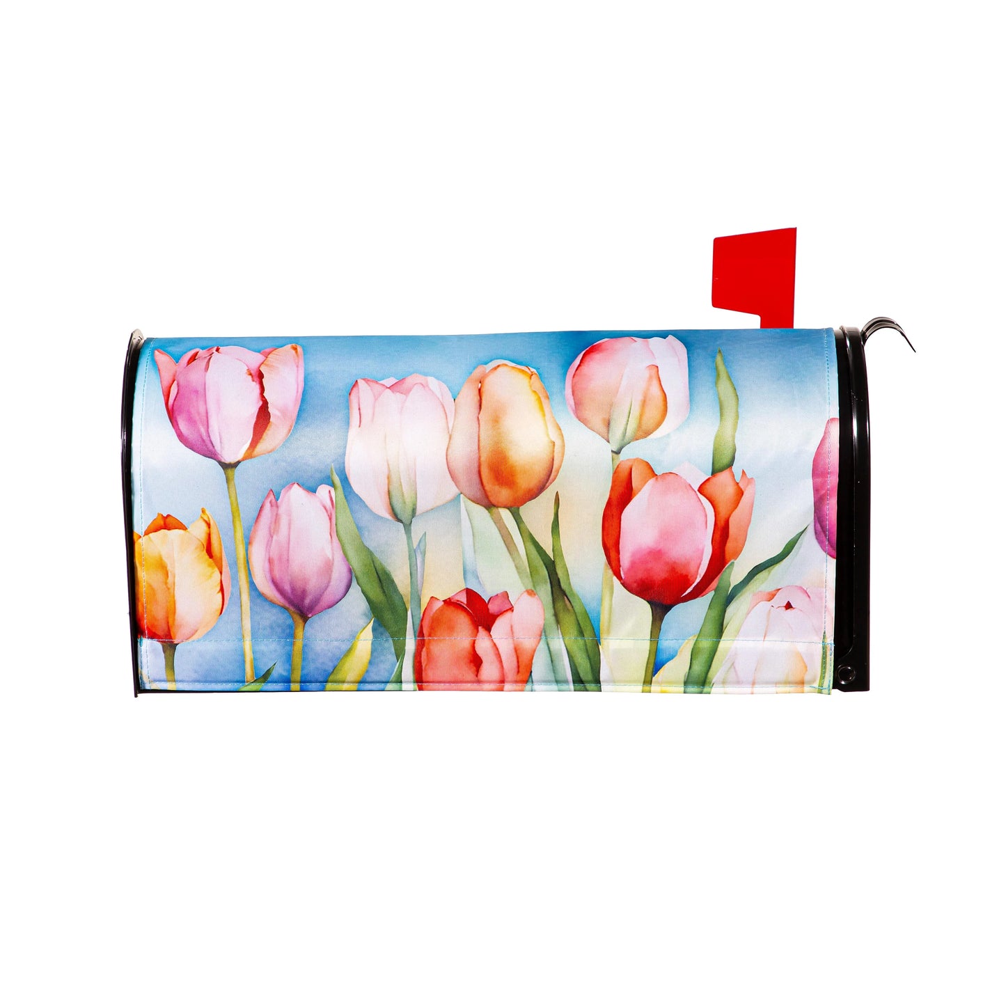 Mailbox Cover - Tulip Fields