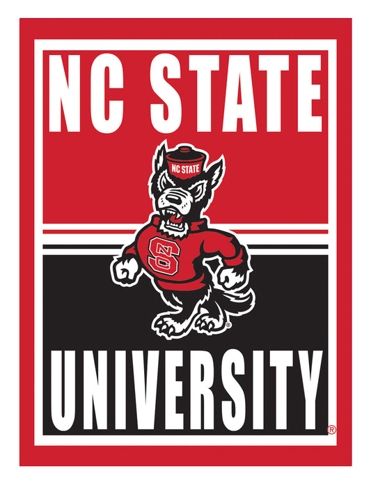 15.5" x 11.5" Metal Wall Sign - NCSU