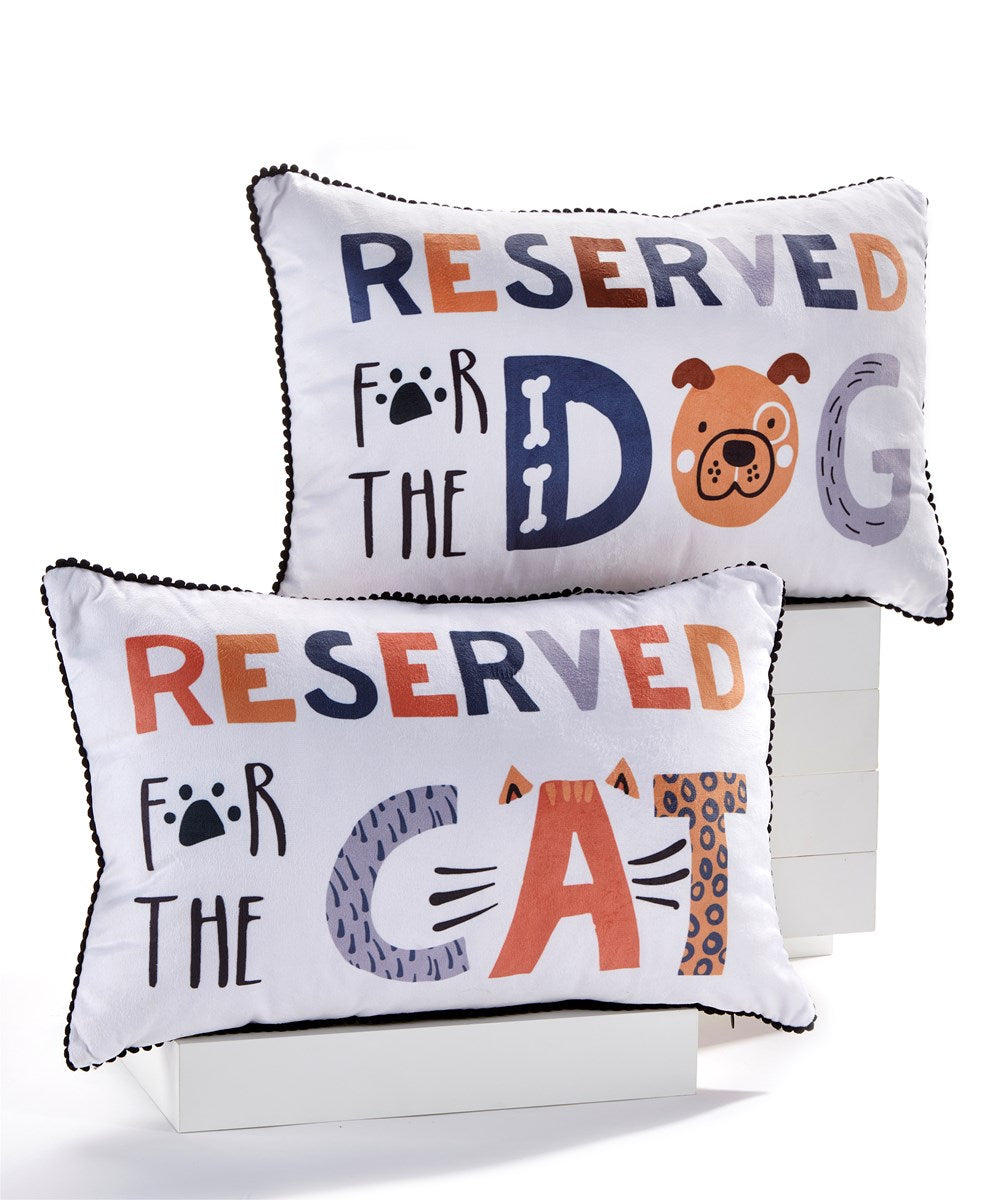 Polyester Double Sided Pet Pillow - Cat