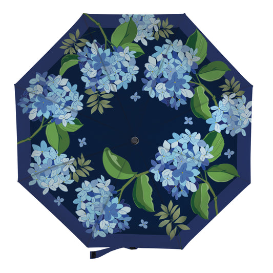 Compact Umbrella - Hydrangea Welcome