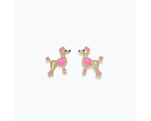 Cuties Earrings - Pink & Gold