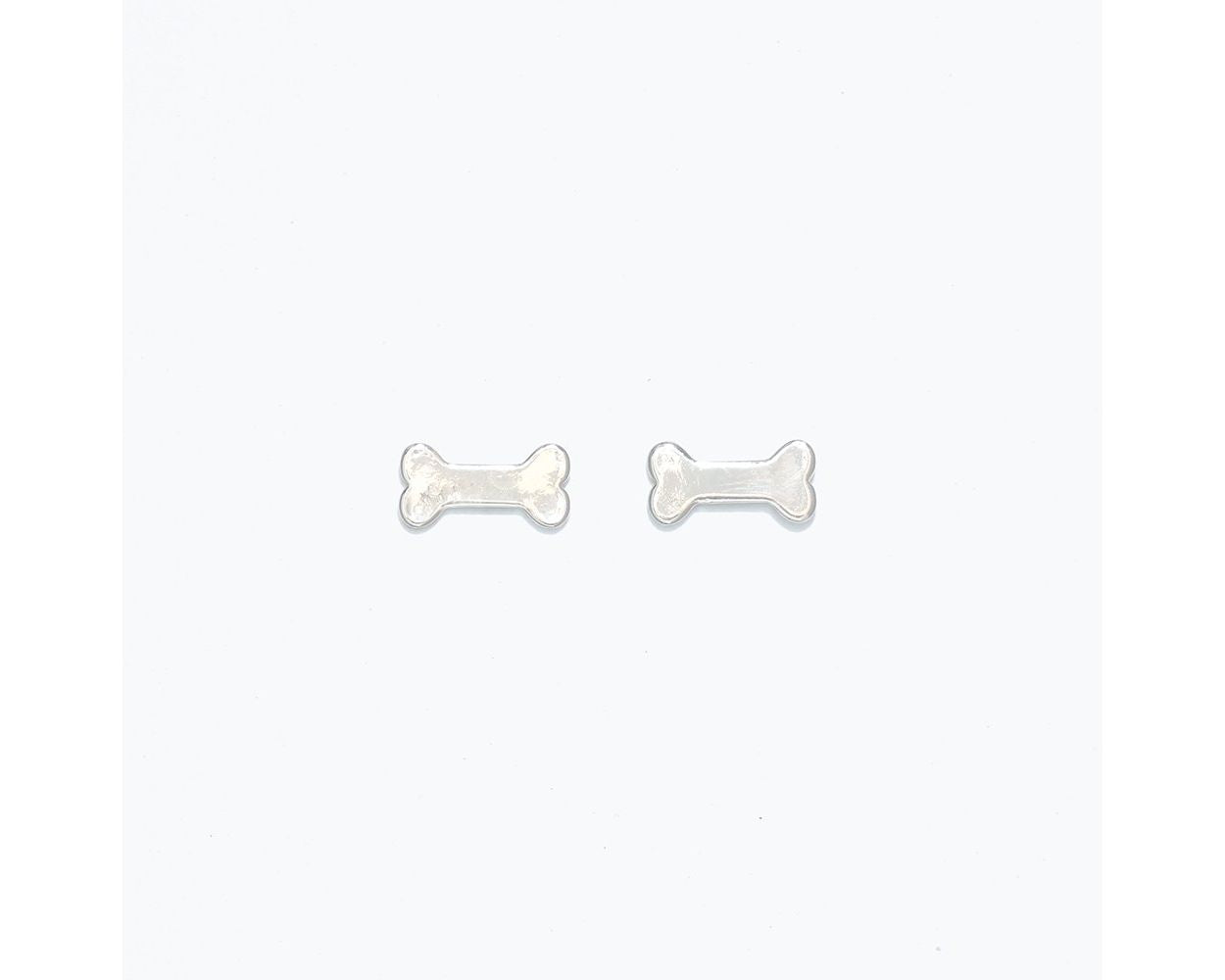 Cuties Earrings - Cute Silver Dog