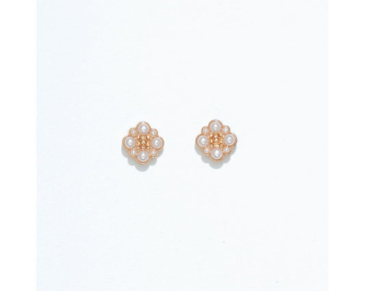 Cuties Earrings - Gold Squares