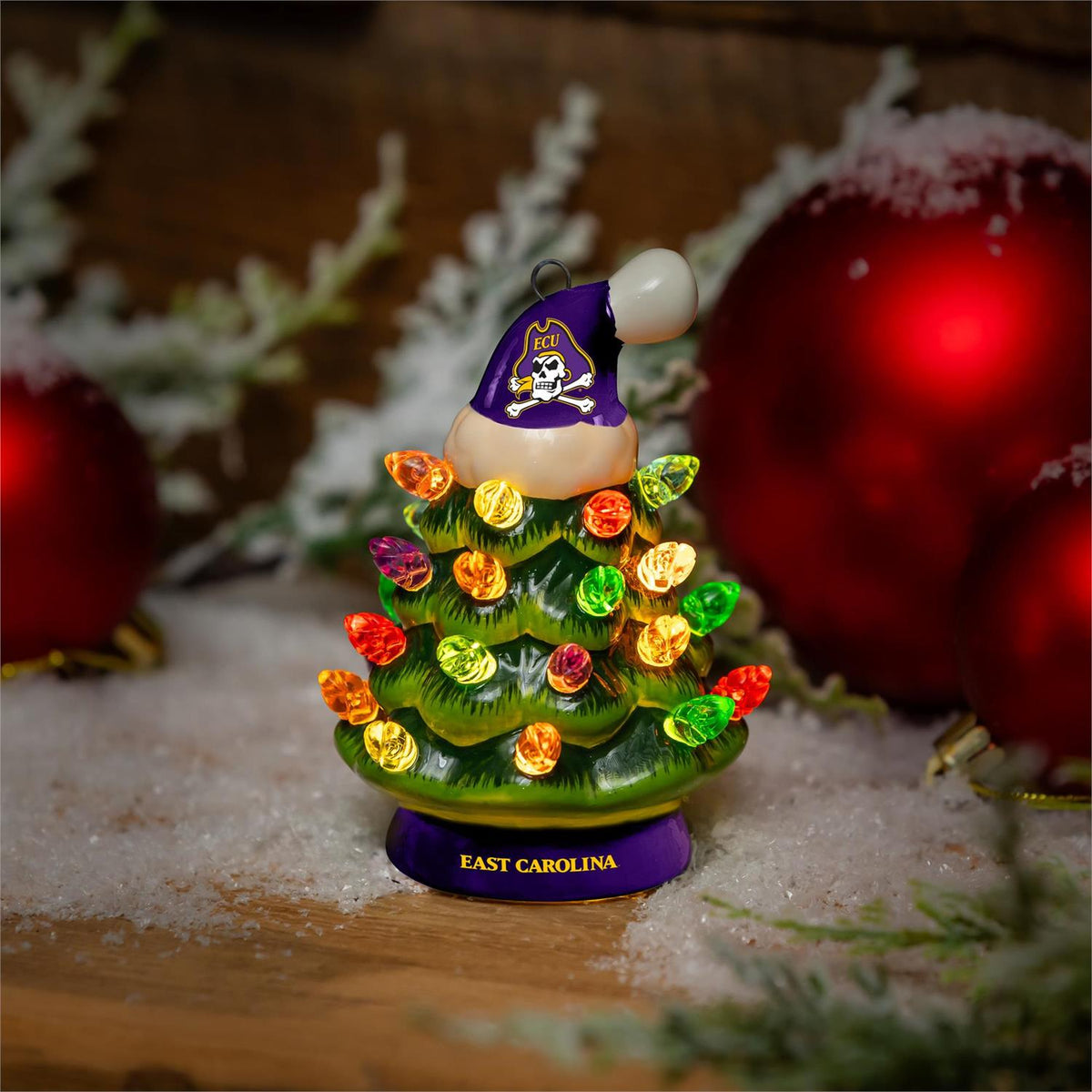 4" Mini Tabletop Ceramic Tree - ECU