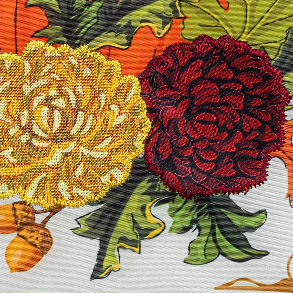Garden Flag - Vintage Welcome Autumn Applique