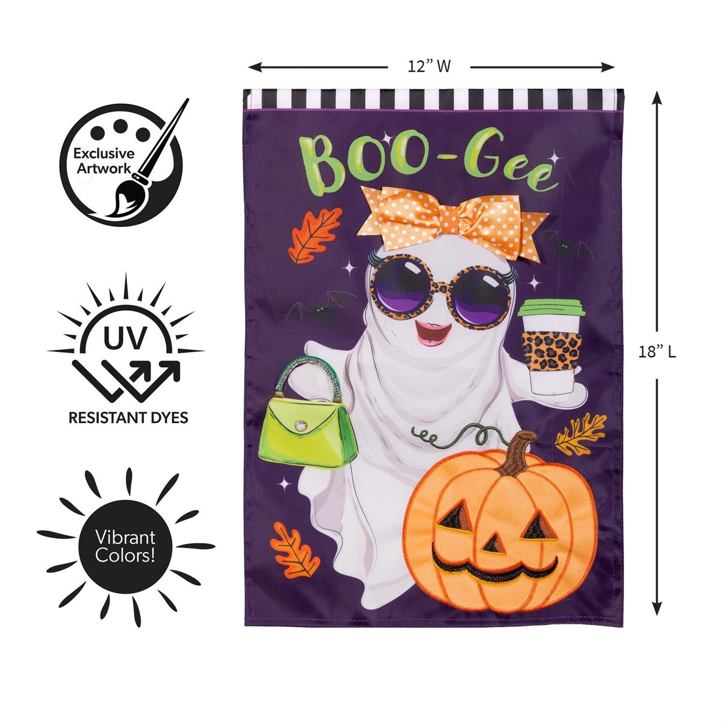 Garden Flag - Boo-Gee Applique