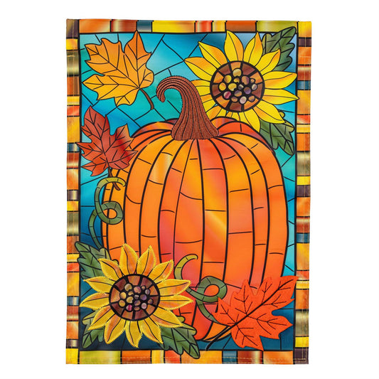 Garden Flag - Stained Glass Applique