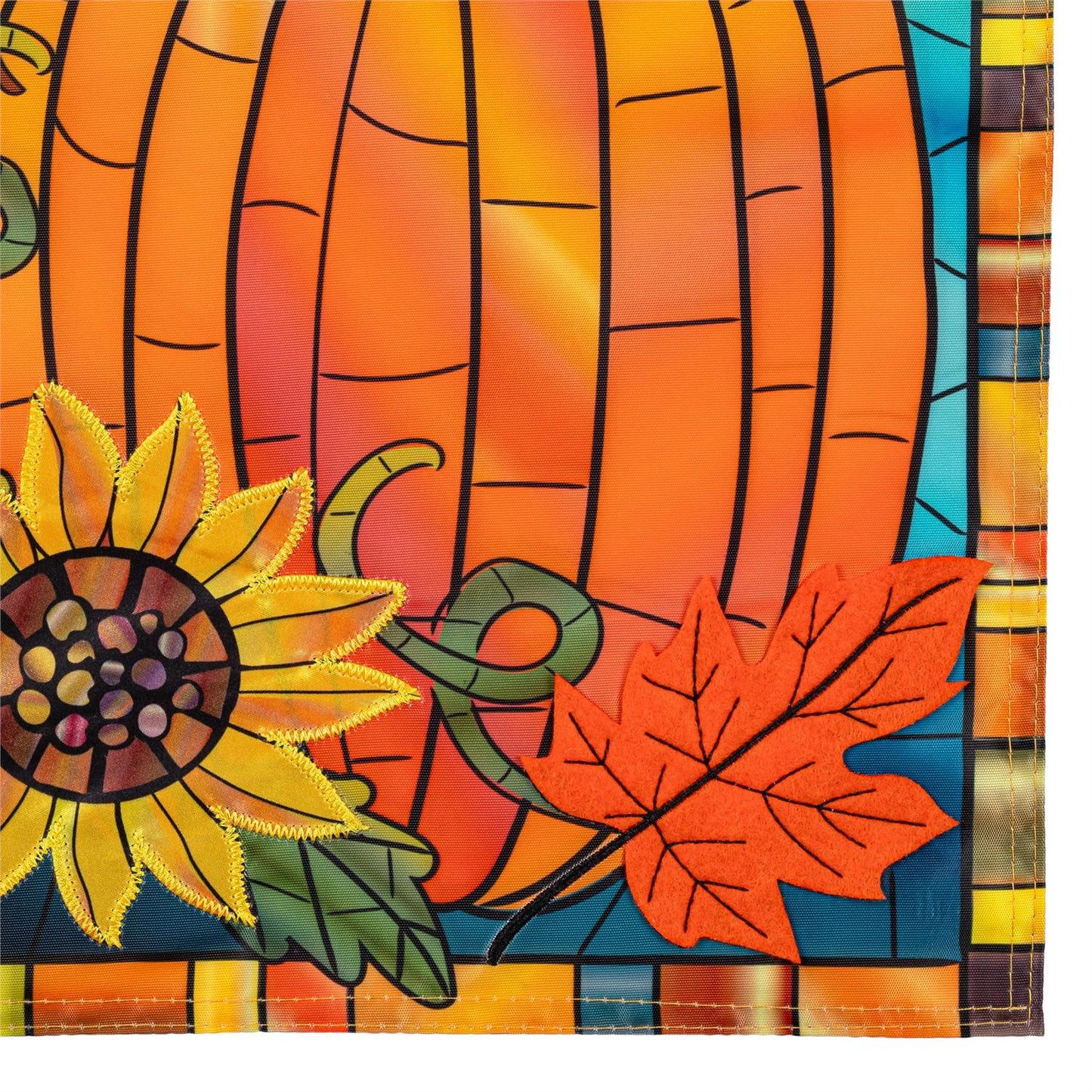 Garden Flag - Stained Glass Applique