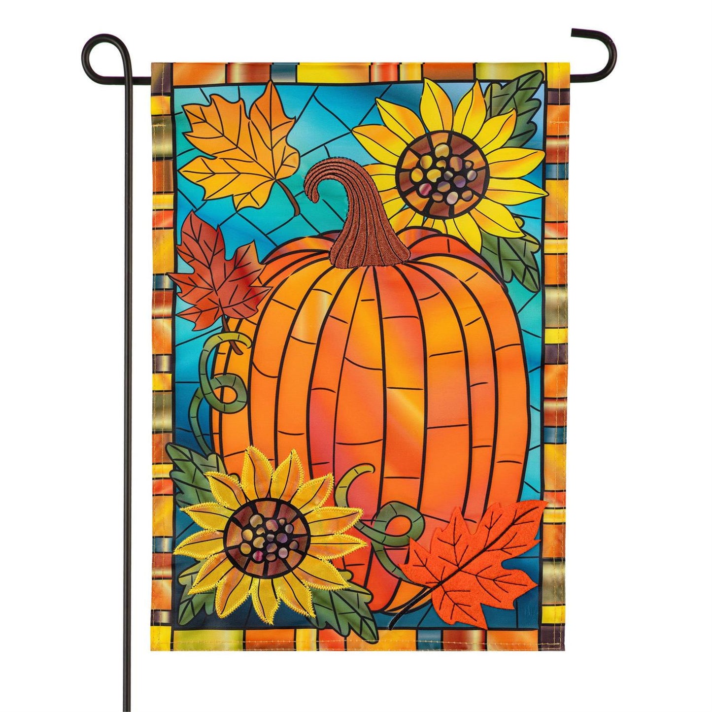 Garden Flag - Stained Glass Applique