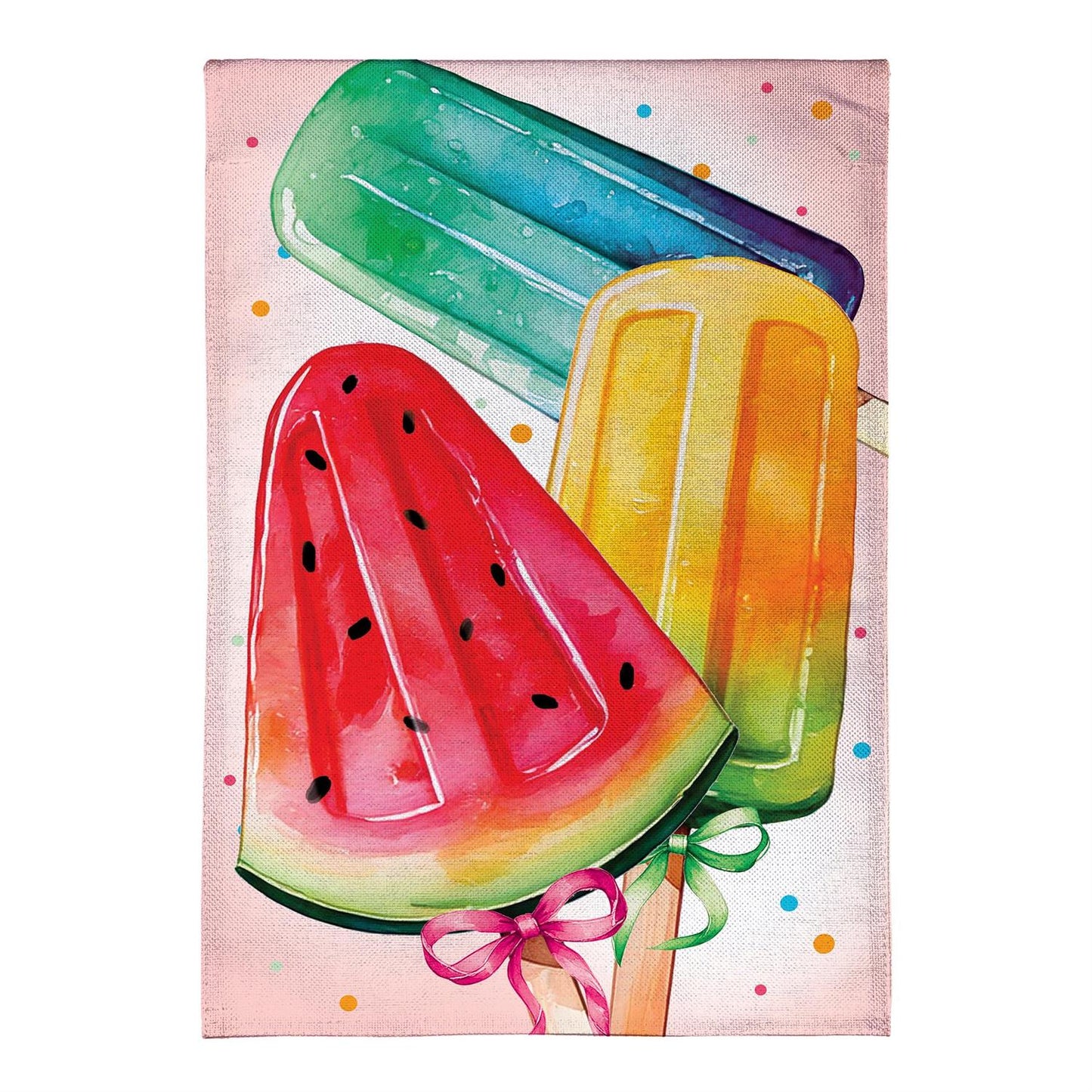 Garden Flag - Summer Treats Burlap