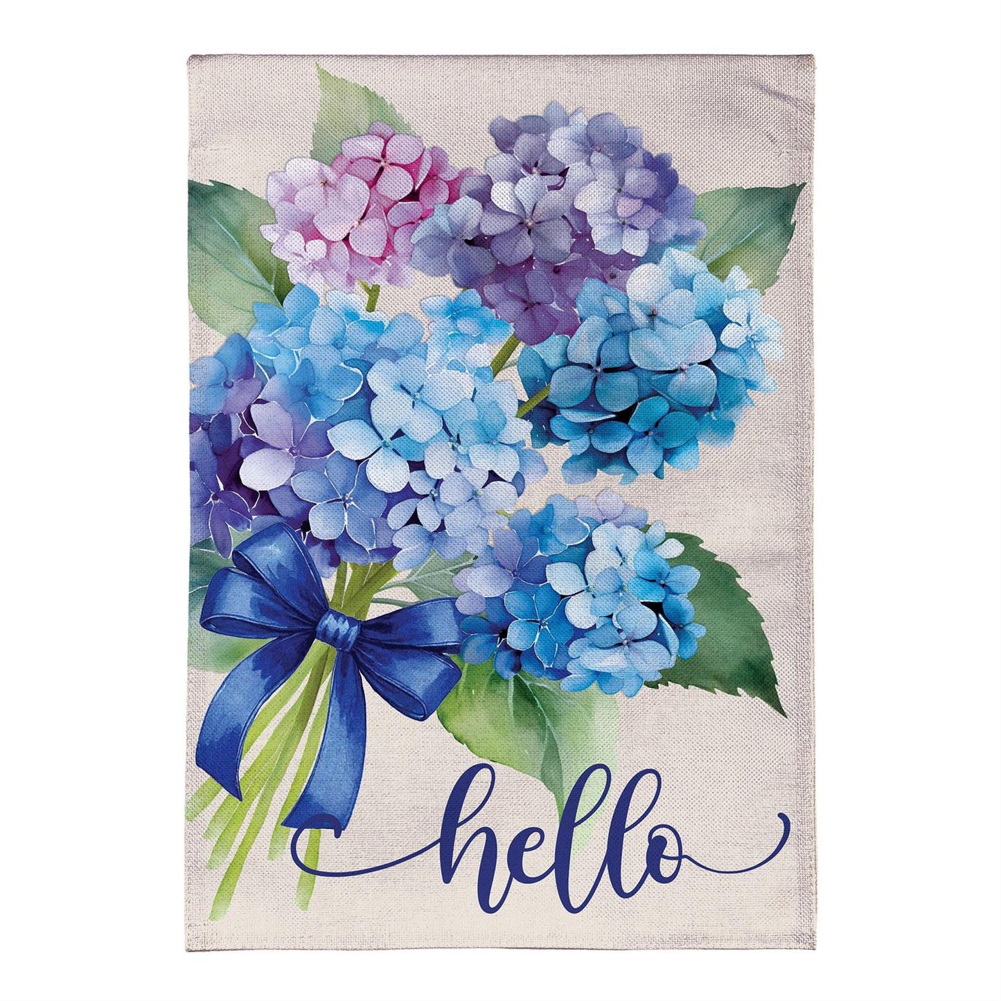 House Flag - Hydrangea Bouquet