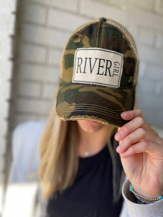 Hat - River Girl Camo