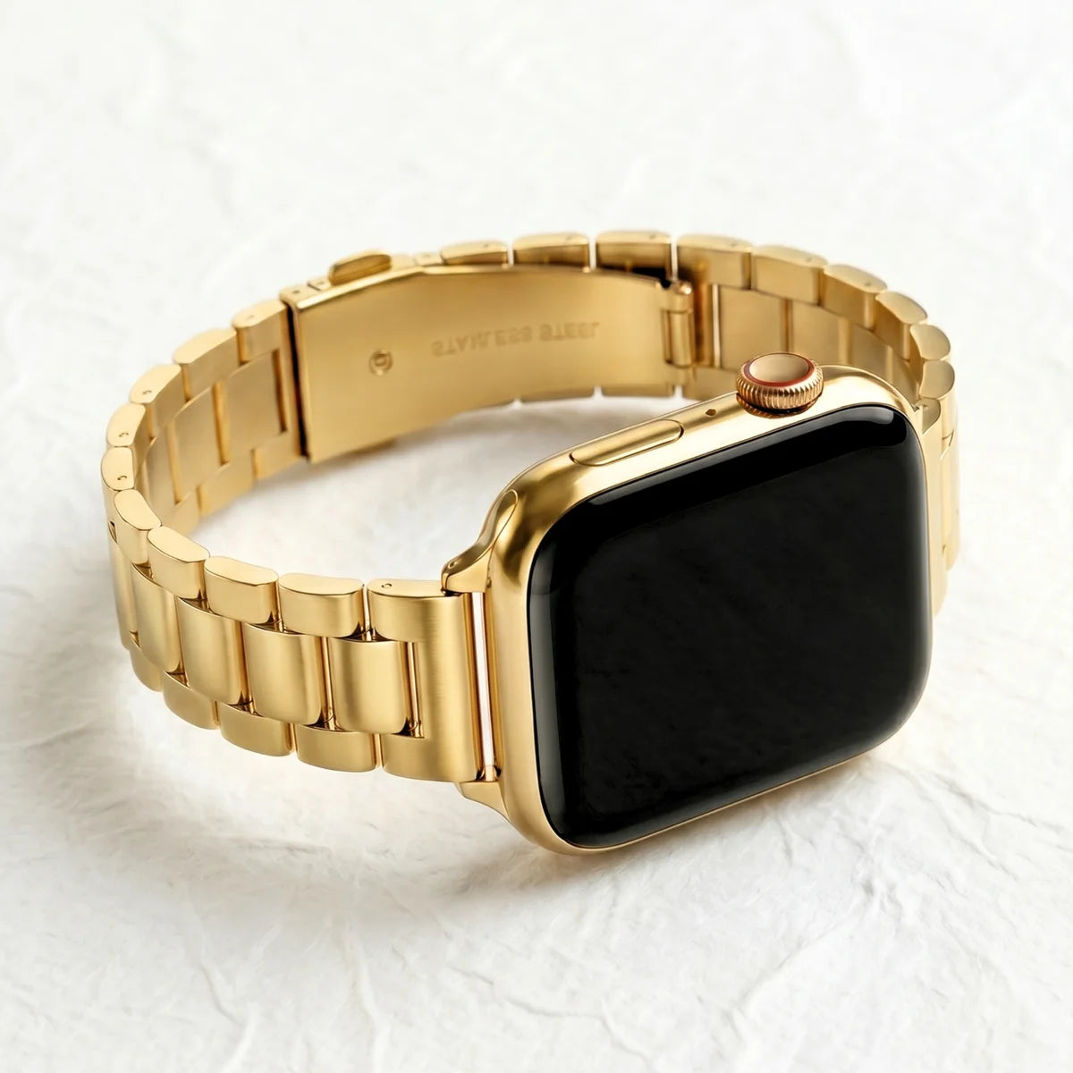 Apple Watch Strap - Classic Gold Luxury
