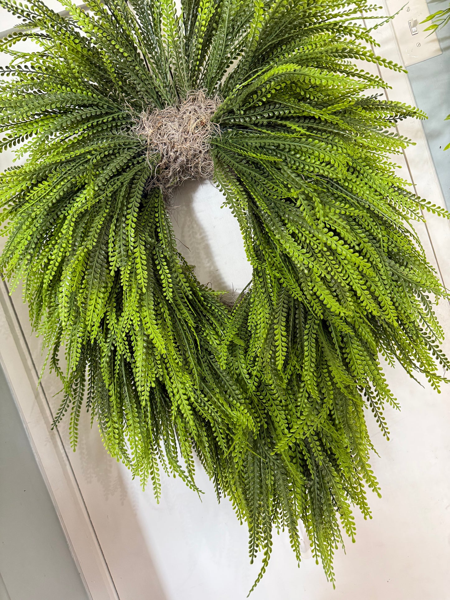 Oval Bead Grass Wreath