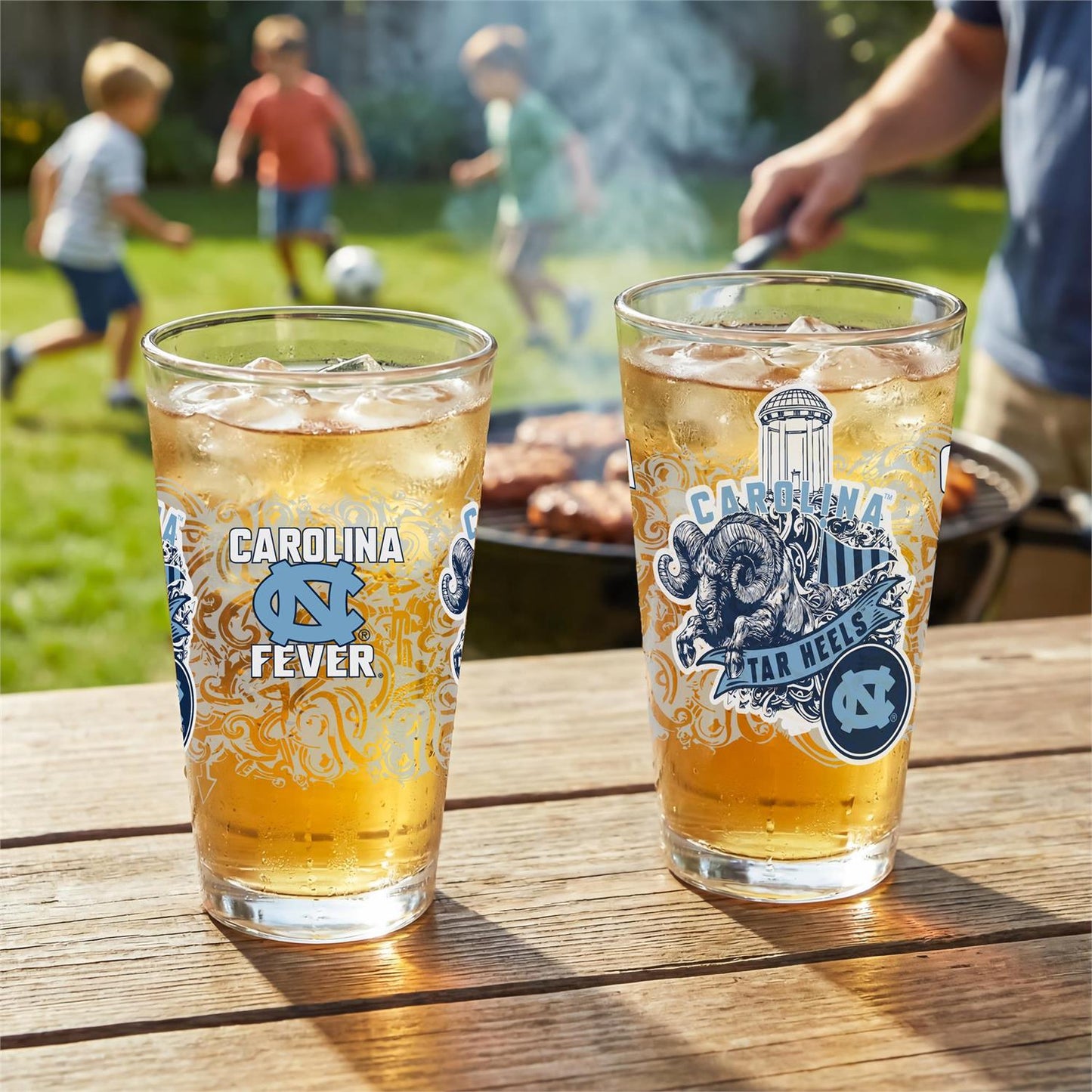 16 oz Pint Glass Set - UNC