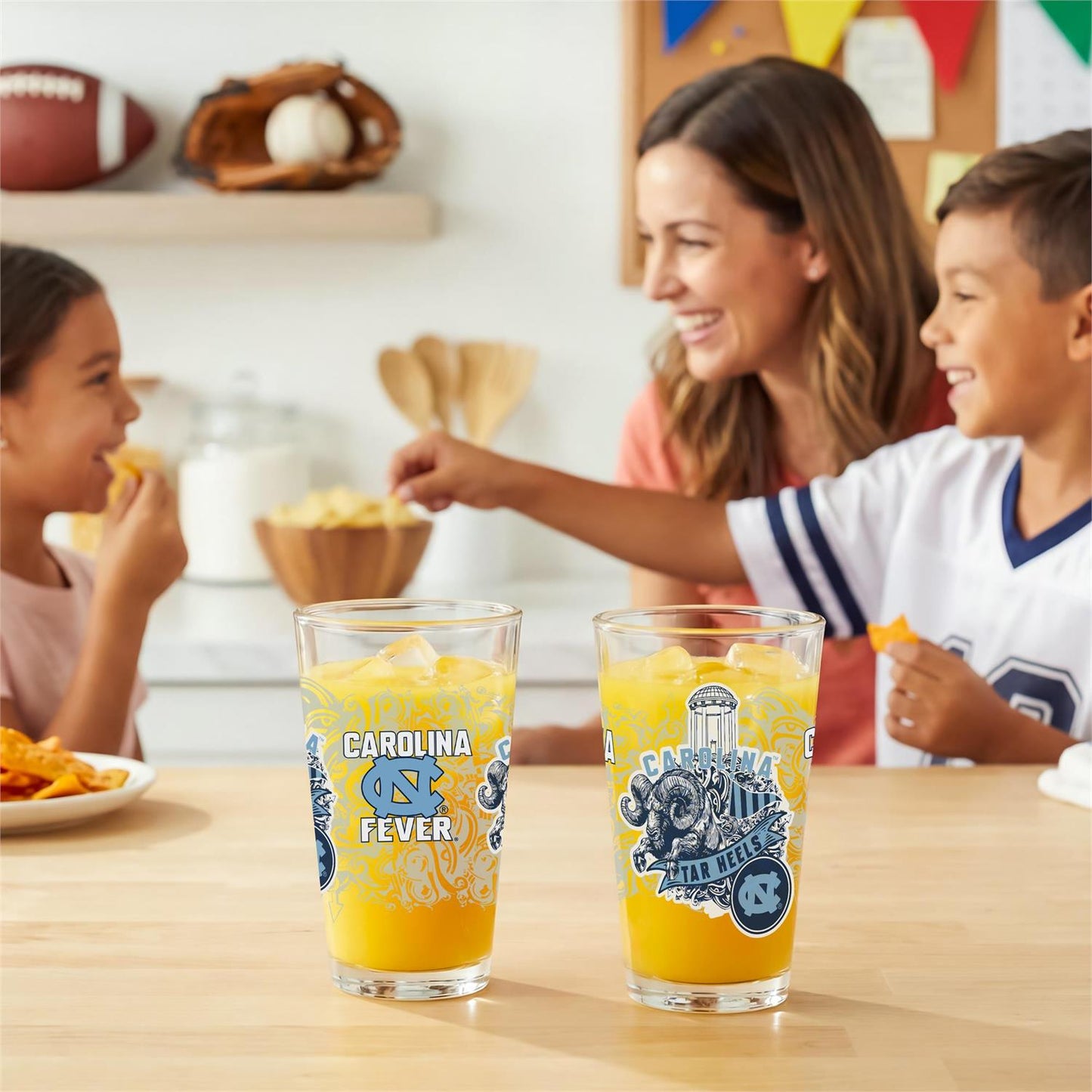 16 oz Pint Glass Set - UNC