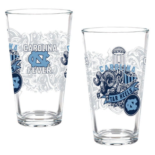 16 oz Pint Glass Set - UNC