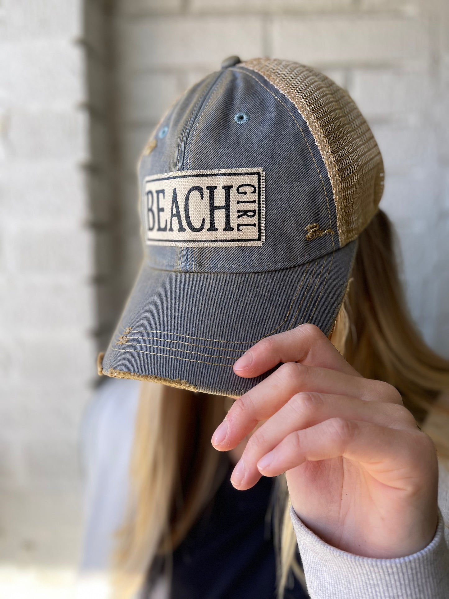 Hat - Beach Girl Sky Blue