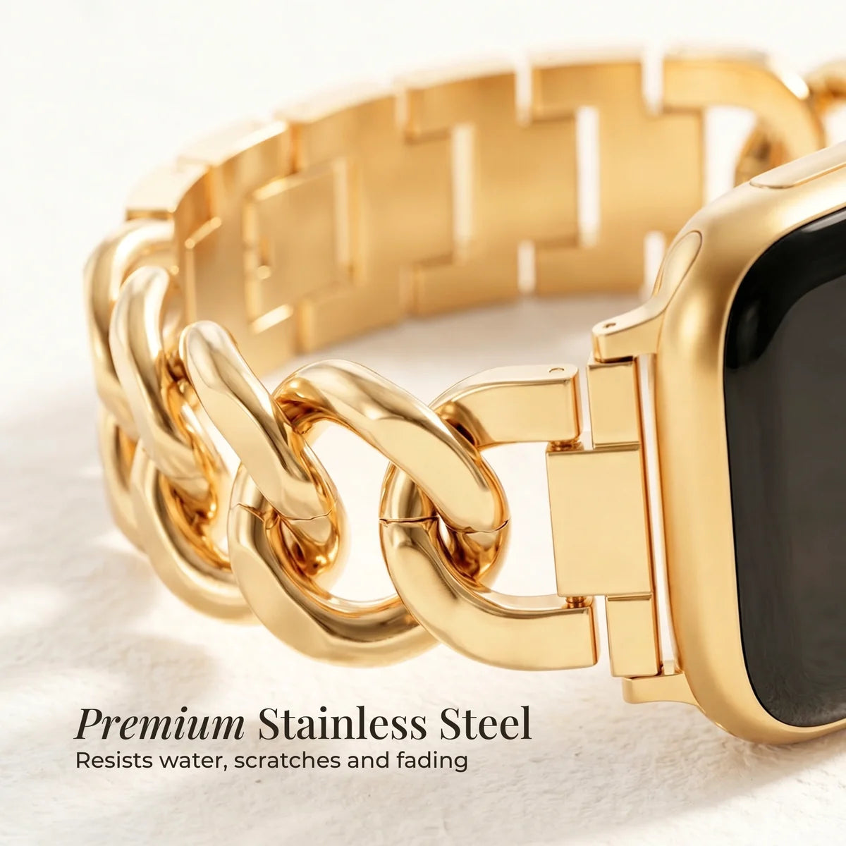 Apple Watch Strap - Gold Woven Luxury