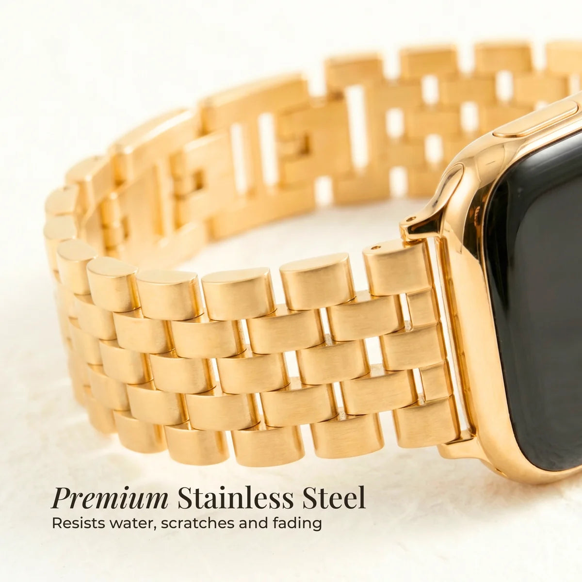 Apple Watch Strap - Golden Chic Luxury