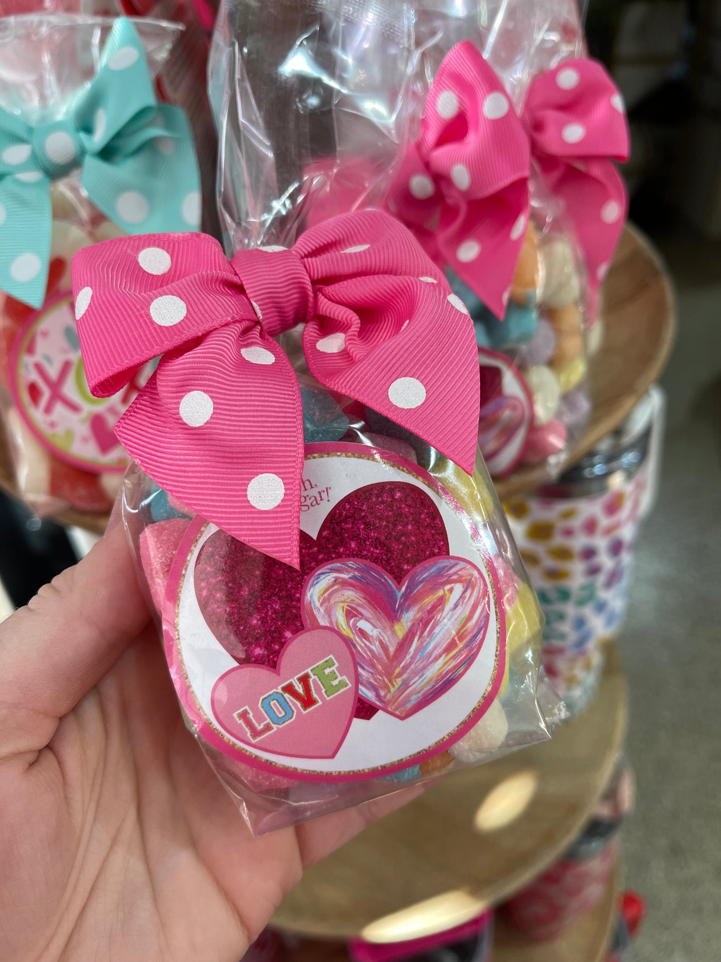 Valentine Gummy Candy Treat Bag