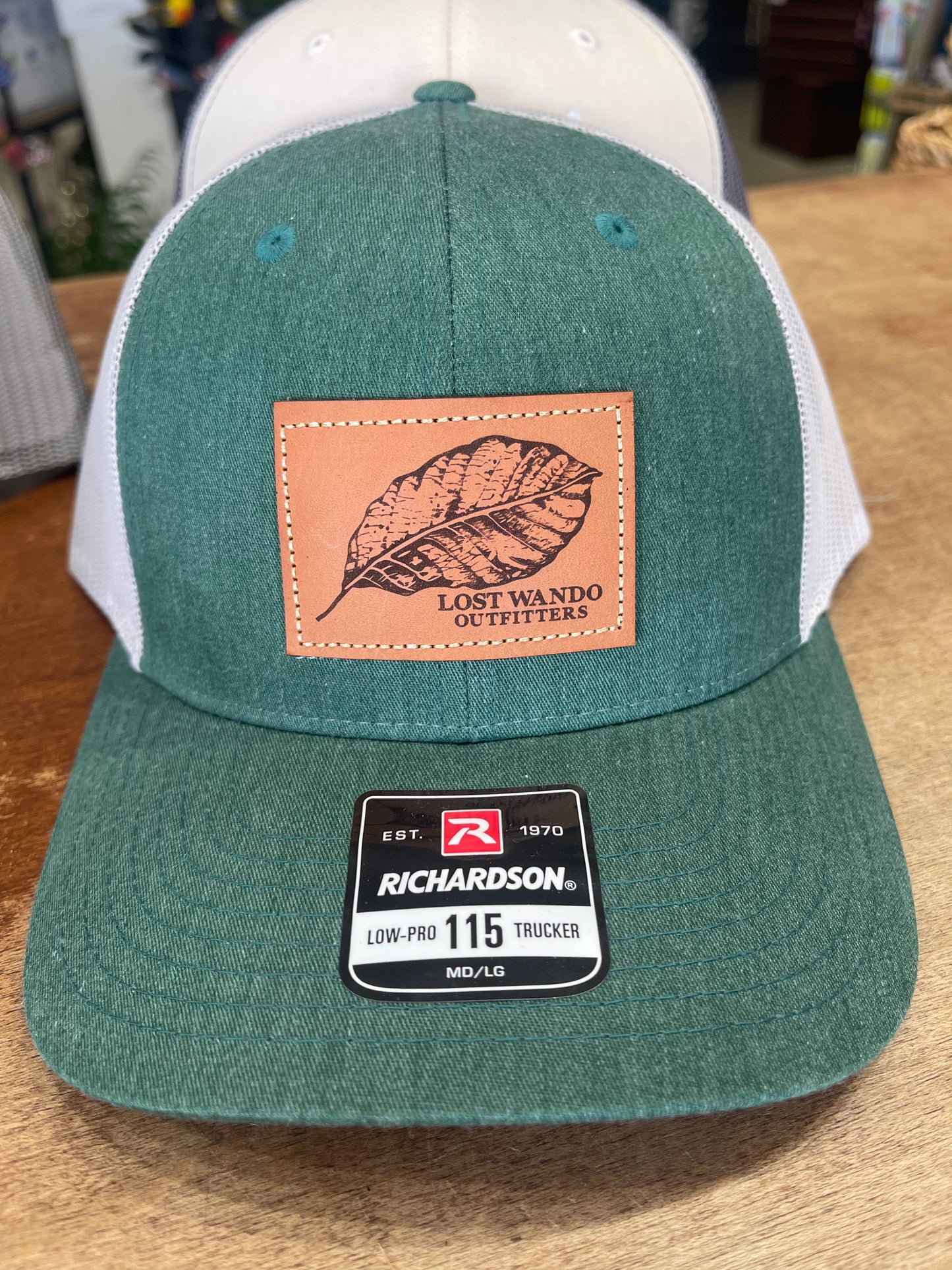 Tobacco Heather Green 115 Hat