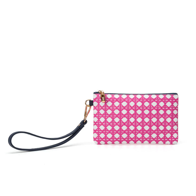 Wristlet - Pink Cane
