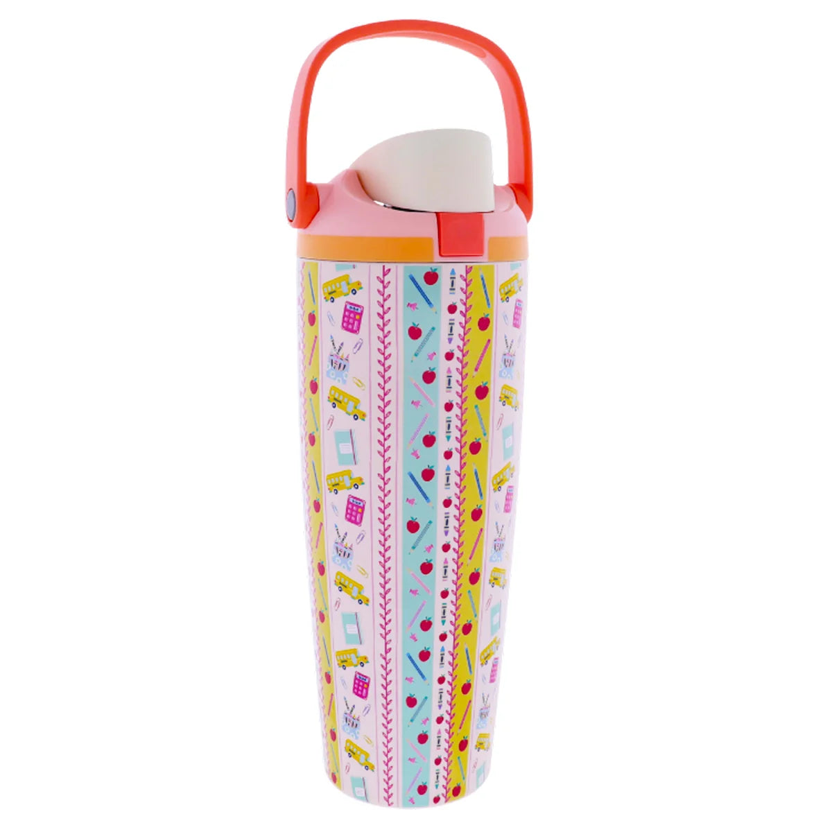 30oz Water Bottle w/ Bucket Handle - Teaching is Sweet