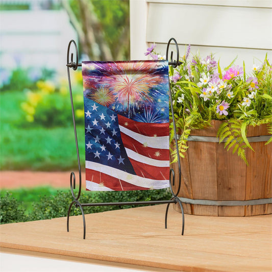 Garden Flag - American Classic Fireworks