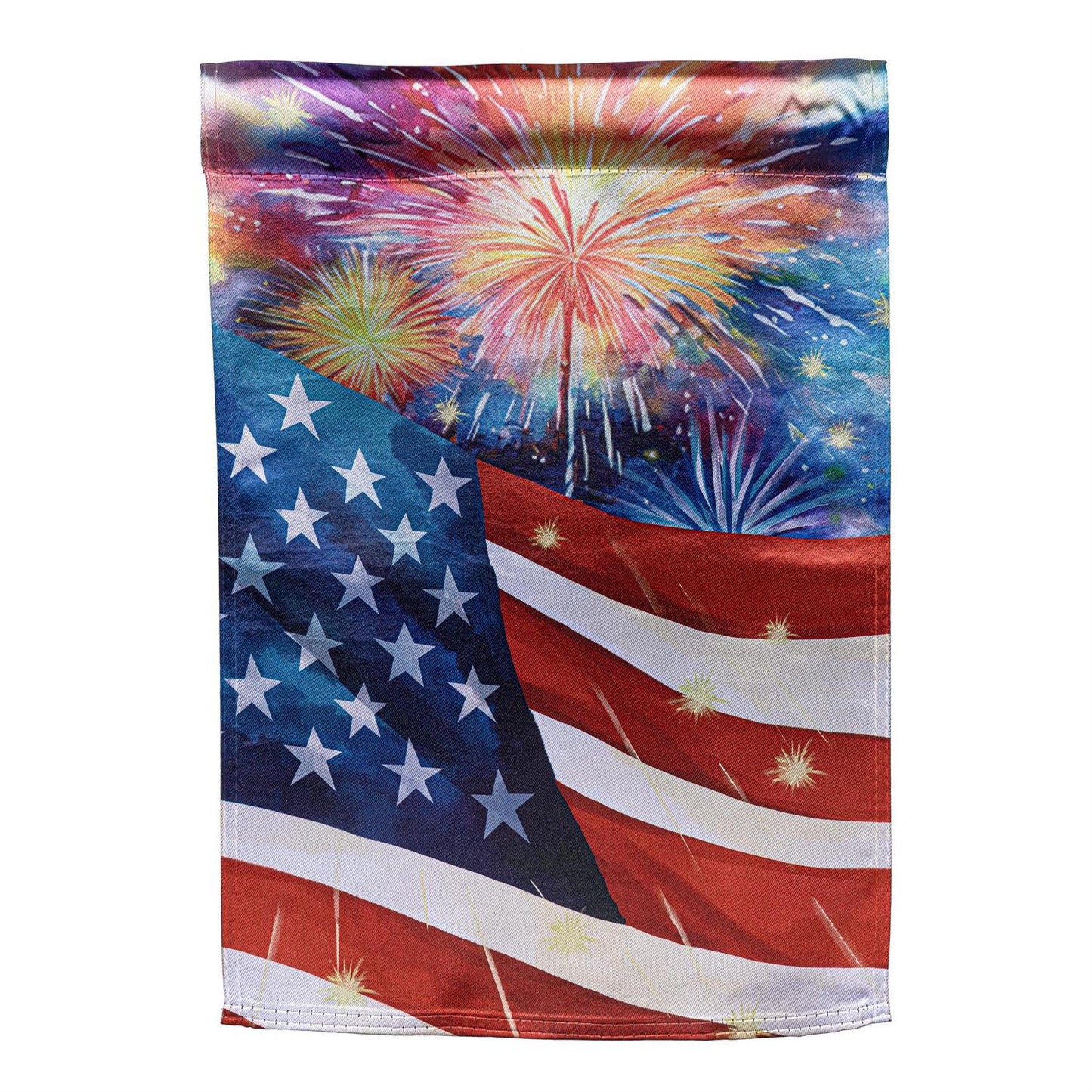 Garden Flag - American Classic Fireworks