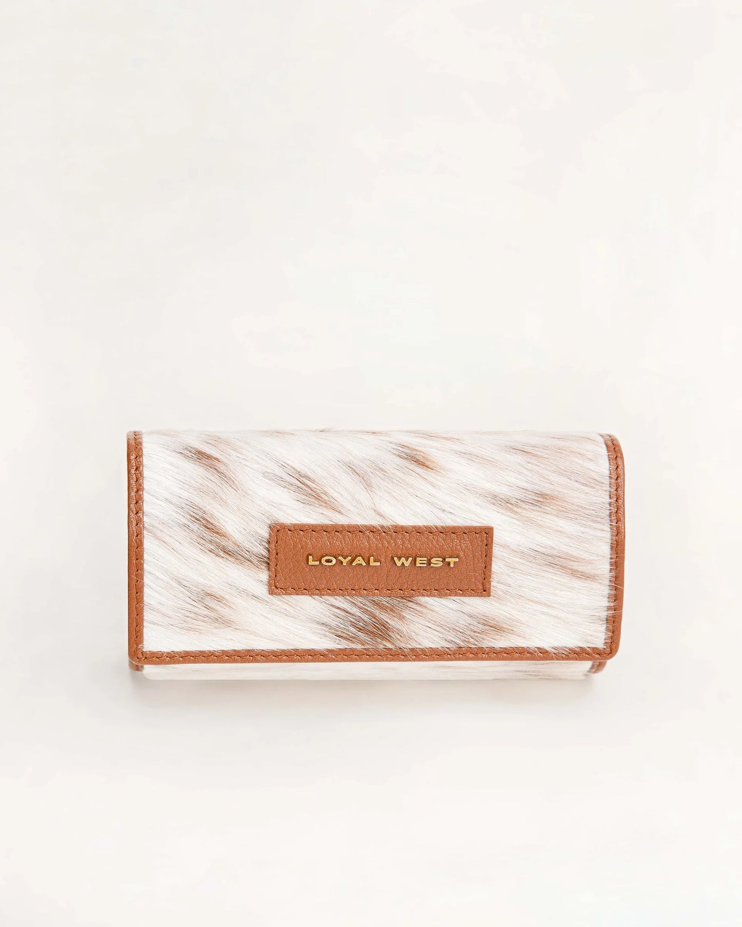 Canyon Jewelry Case - Brown & White