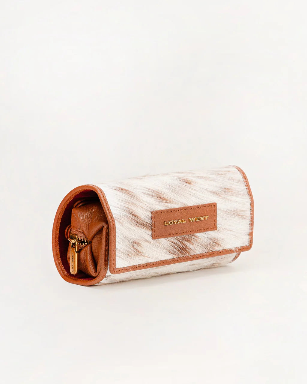 Canyon Jewelry Case - Brown & White