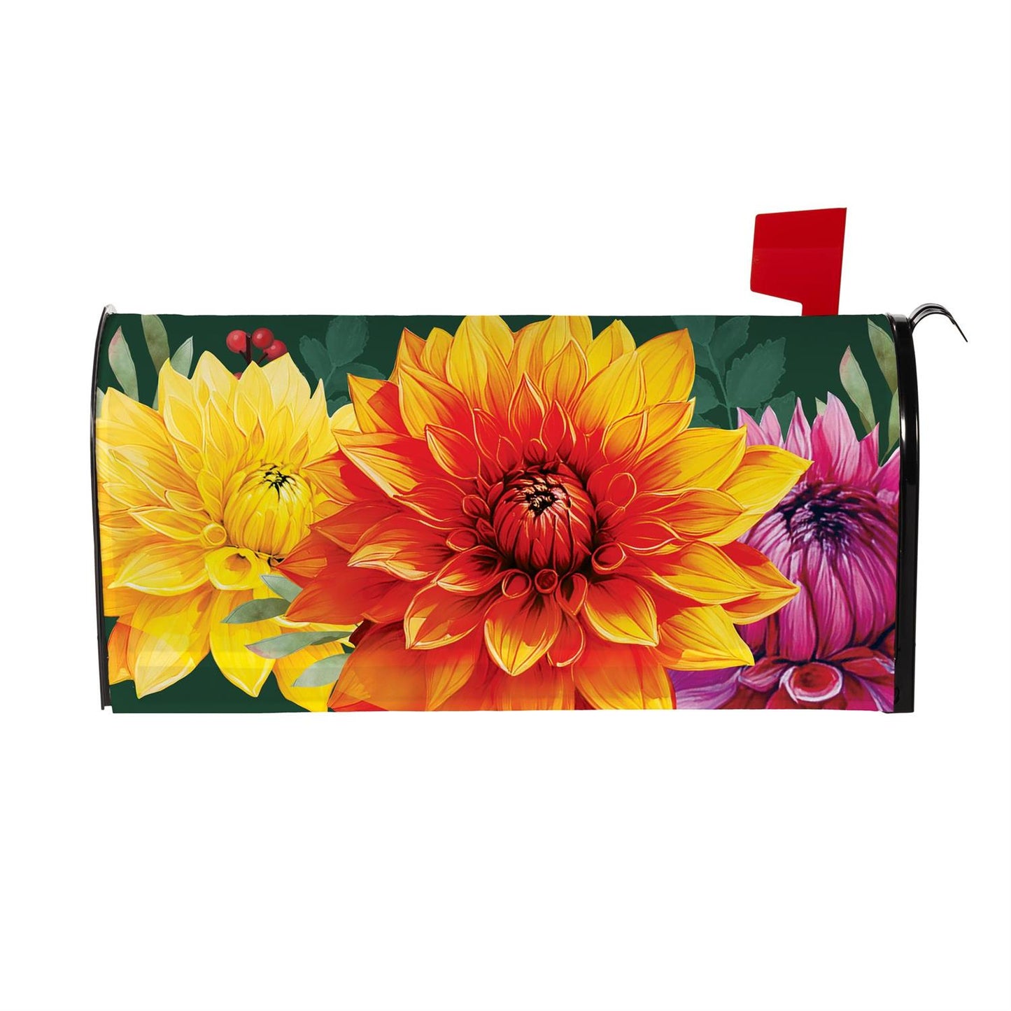 Mailbox Cover - Fall Mums