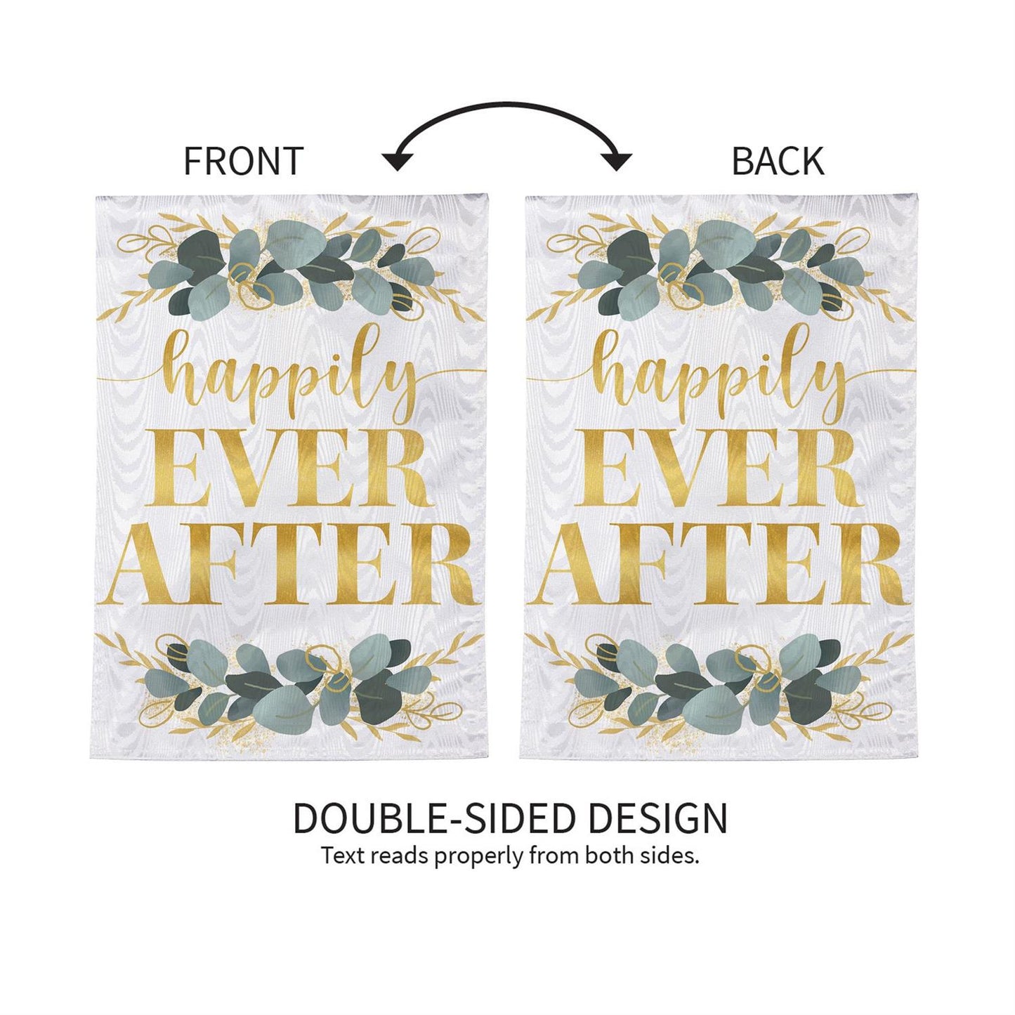 Garden Flag - Happily Ever After Moire