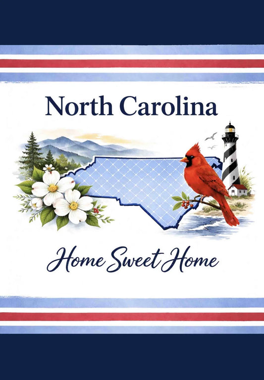 Garden Flag - NC Home Sweet Home