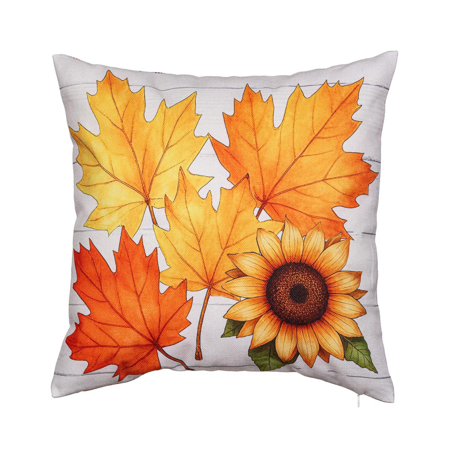 Pillow Cover - Hello Fall Leaves