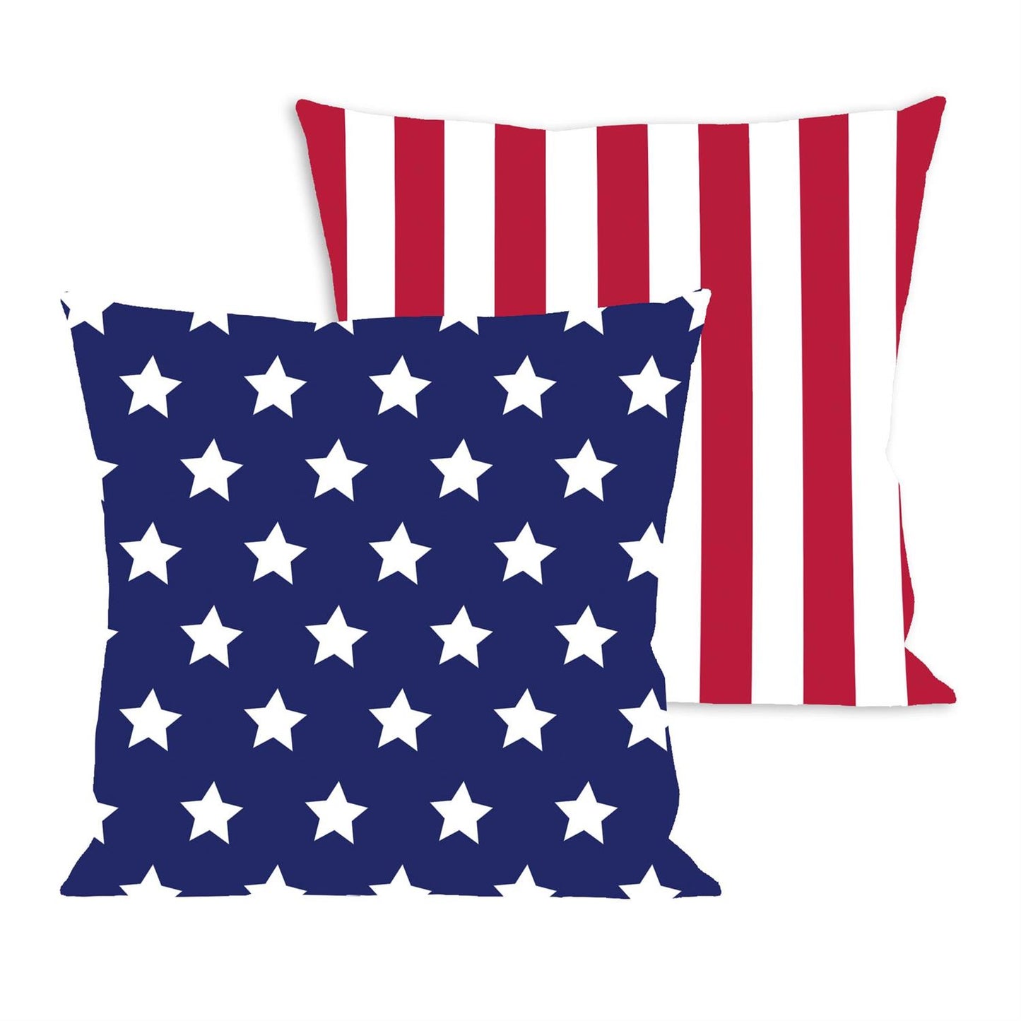 Pillow Cover- Patriotic Stars & Stripes