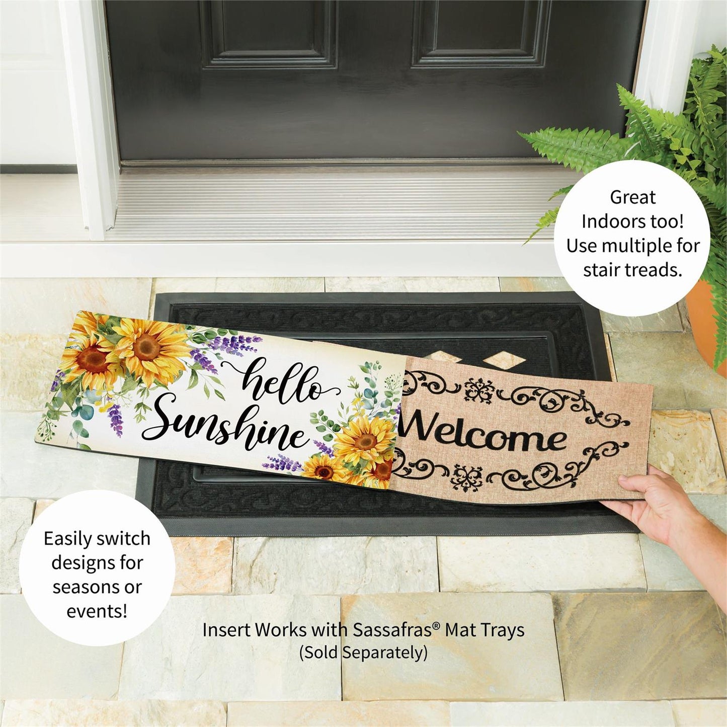 Sassafras Insert - Hello Sunshine Sunflower