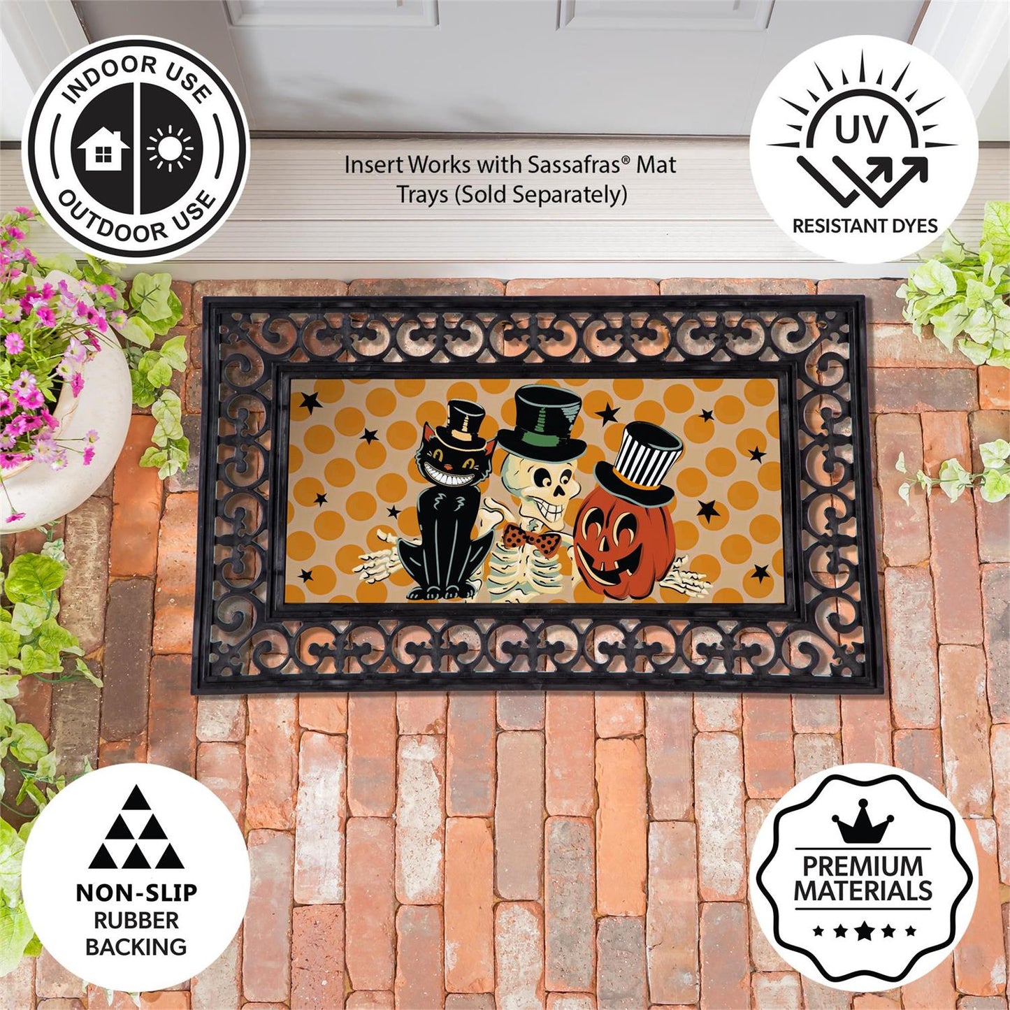 Sassafras Mat - Halloween Trio