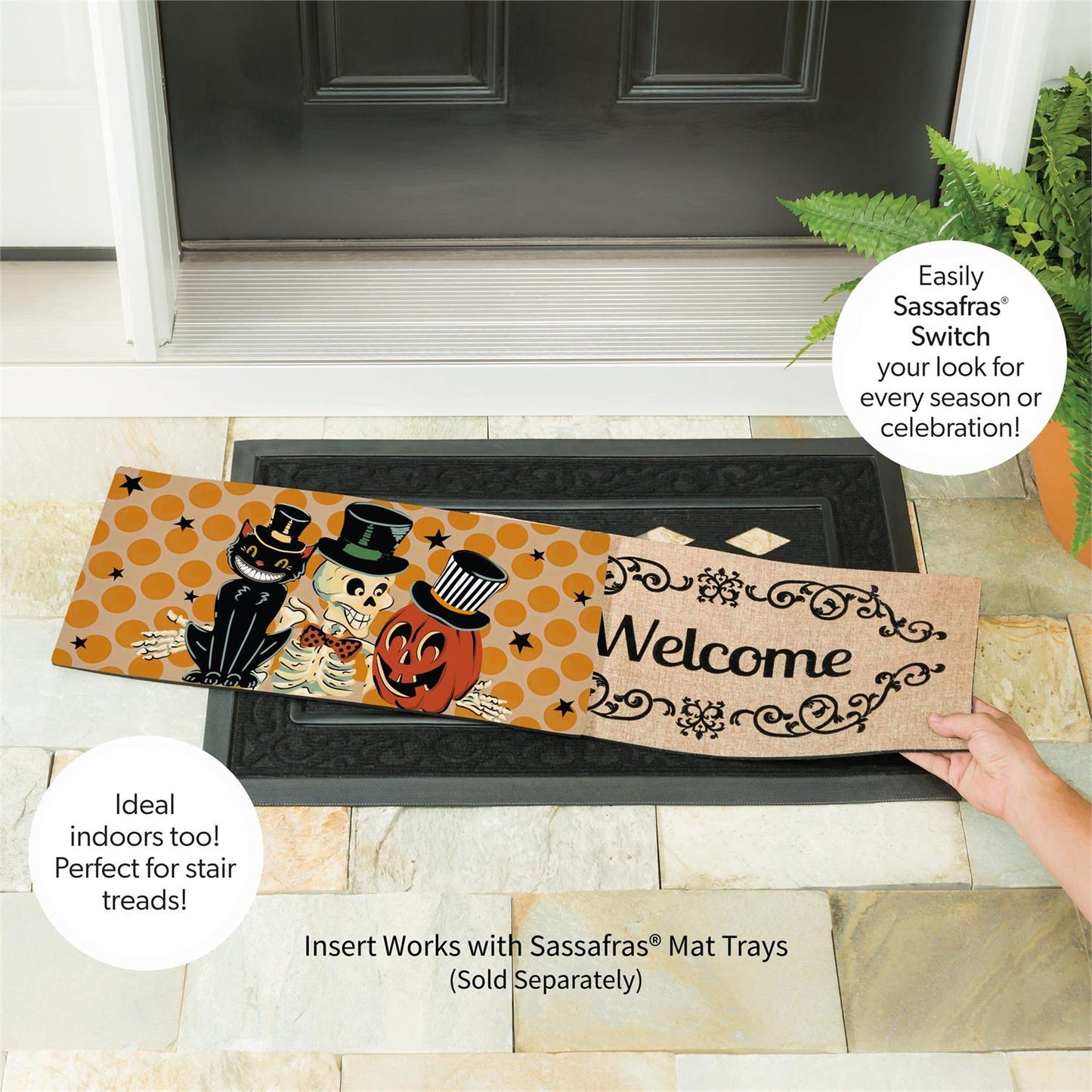 Sassafras Mat - Halloween Trio